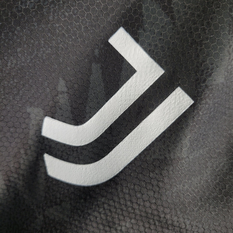 Corta Vento Juventus Adidas Unissex - Preto