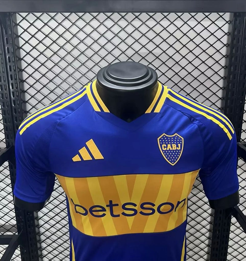 Camisa Boca Jrs Home 24/25 Jogador Adidas Masculino - Azul e Amarelo