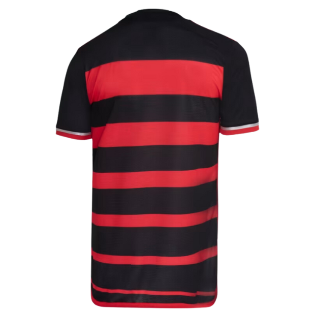 Camisa Flamengo Home 24/25 Torcedor Adidas Masculina - Vermelho e Preto