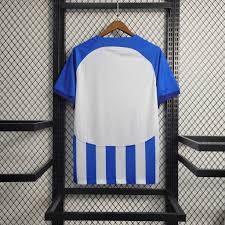 Camisa Brighton Home 23/24 Torcedor Nike  Masculina - Azul e Branca