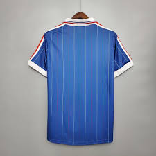 Camisa França Home Retrô 1982 Torcedor Adidas Masculina - Azul