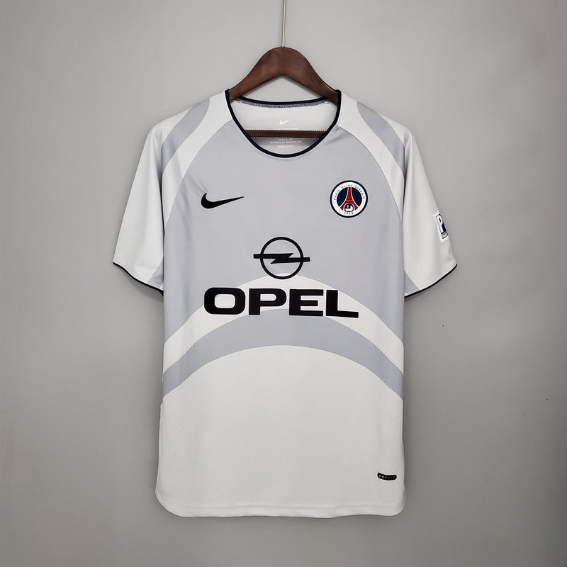 Camisa PSG Third Retro 01/02 Torcedor Nike Masculina - Cinza